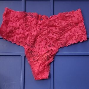 Victoria's Secret Vibrant Pink Lace Panties